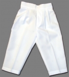 Boys' Pants White Polyester 100153 White 