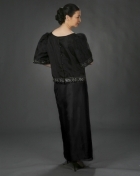 Women's Skirt Black Organza 100534 Black 