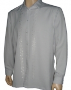  Men's Barong Gray Viscose 1102-26-1089-T06 Gray 