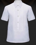  Men's Barong White Viscose 100761 White 
