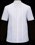  Men's Barong White Viscose 100763 White 