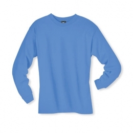  Men's Long sleeve undershirt Carolina Blue Cotton 100535 Carolina Blue 