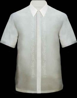  Men's Barong Cream Viscose 100753 Cream 