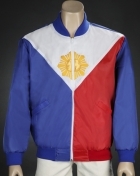 Men's Jacket red/blue/white Nylon 100705 Men's Jacket red/blue/white Nylon 100705